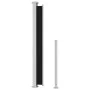 Toldo lateral retráctil para patio negro 200x300 cm de vidaXL, Sombrillas - Ref: Foro24-313411, Precio: 99,92 €, Descuento: %