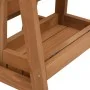 Folding solid fir wood stool with steps by vidaXL, Stair stools - Ref: Foro24-315299, Price: 61,65 €, Discount: %