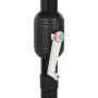 Sombrilla jardín de 3 niveles con palo de aluminio negro 3,5 m en Sombrillas | Comprar online en Foru.es