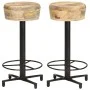 Kitchen stools 2 units solid mango wood 66 cm by vidaXL, Kitchen stools - Ref: Foro24-321962, Price: 144,95 €, Discount: %