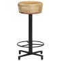Taburetes de cocina 2 unidades madera maciza de mango 66 cm de vidaXL, Taburetes de cocina - Ref: Foro24-321962, Precio: 147,...
