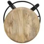 Kitchen stools 2 units solid mango wood 66 cm by vidaXL, Kitchen stools - Ref: Foro24-321962, Price: 144,95 €, Discount: %