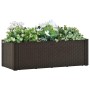 Arriate con sistema de riego automático moca 100x43x33 cm en Macetas y jardineras | Comprar online en Foru.es