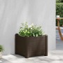 Arriate de jardín PP mocha 43x43x35 cm en Macetas y jardineras | Comprar online en Foru.es