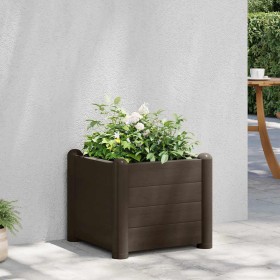 Arriate de jardín PP mocha 43x43x35 cm en Macetas y jardineras | Comprar online en Foru.es