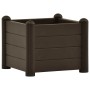 Arriate de jardín PP mocha 43x43x35 cm en Macetas y jardineras | Comprar online en Foru.es