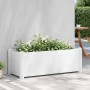 Arriate elevado de jardín PP blanco 100x43x35 cm en Macetas y jardineras | Comprar online en Foru.es