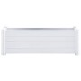 Arriate elevado de jardín PP blanco 100x43x35 cm en Macetas y jardineras | Comprar online en Foru.es