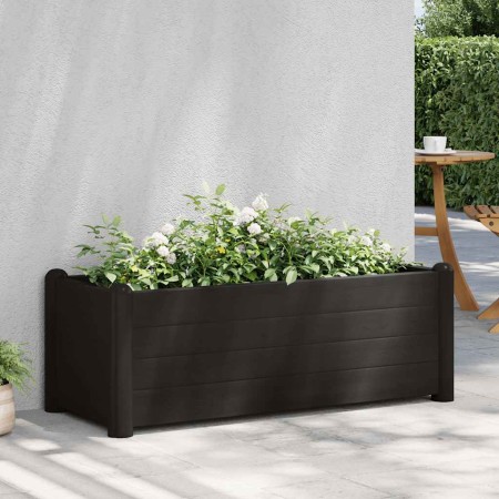 Arriate elevado de jardín PP gris antracita 100x43x35 cm en Macetas y jardineras | Comprar online en Foru.es