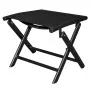 Reposapies plegable aluminio y textileno negro de vidaXL, Taburetes y sillas plegables - Ref: Foro24-41742, Precio: 60,27 €, ...