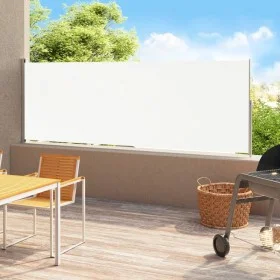 Retractable side garden awning cream 180x500 cm by vidaXL, Umbrellas - Ref: Foro24-313406, Price: 94,54 €, Discount: %