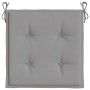 Cojines de silla de jardín 6 uds tela Oxford gris 40x40x4 cm en Decoración | Comprar online en Foru.es