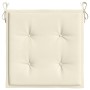 Cojines de silla de jardín 2 uds tela Oxford crema 40x40x4 cm en Decoración | Comprar online en Foru.es