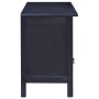 Mueble para TV madera maciza de caoba negro café 100x30x45 cm de vidaXL, Muebles TV - Ref: Foro24-288305, Precio: 164,37 €, D...