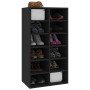Mueble zapatero de madera contrachapada blanco 54x34x100,5 cm de vidaXL, Zapateros y organizadores de calzado - Ref: Foro24-8...