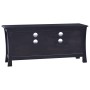Mueble para TV madera maciza de caoba negro café 100x30x45 cm de vidaXL, Muebles TV - Ref: Foro24-288305, Precio: 164,37 €, D...