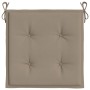 Cojines de silla de jardín 6 uds tela Oxford taupé 40x40x4 cm en Decoración | Comprar online en Foru.es
