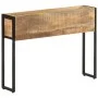Jardinera de madera de mango rugosa 90x20x68 cm de vidaXL, Maceteros y jardineras - Ref: Foro24-321938, Precio: 100,24 €, Des...