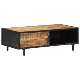Mesa de centro de madera de mango rugosa 105x50x35 cm de vidaXL, Mesas de centro - Ref: Foro24-288471, Precio: 163,02 €, Desc...