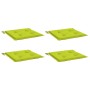 Cojines de silla de jardín 4 uds tela Oxford verde 40x40x4 cm en Decoración | Comprar online en Foru.es