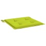 Cojines de silla de jardín 4 uds tela Oxford verde 40x40x4 cm en Decoración | Comprar online en Foru.es