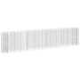 Arriate de gaviones de hierro galvanizado 470x50x100 cm en Macetas y jardineras | Comprar online en Foru.es
