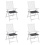 Cojines silla de jardín 4 uds tela Oxford antracita 50x50x4 cm en Decoración | Comprar online en Foru.es