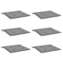 Cojines de silla de jardín 6 uds tela Oxford gris 50x50x4 cm en Decoración | Comprar online en Foru.es