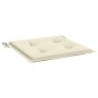 Cojines de silla de jardín 4 uds tela Oxford crema 50x50x4 cm en Decoración | Comprar online en Foru.es