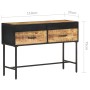 Mesa consola de madera rugosa de mango 110x35x75 cm de vidaXL, Mesas auxiliares - Ref: Foro24-288473, Precio: 150,42 €, Descu...