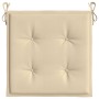 Cojines de silla de jardín 6 uds tela Oxford beige 50x50x4 cm en Decoración | Comprar online en Foru.es