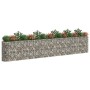 Arriate de gaviones de hierro galvanizado 540x50x100 cm en Macetas y jardineras | Comprar online en Foru.es