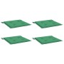 Cojines de silla de jardín 4 uds tela Oxford verde 50x50x4 cm en Decoración | Comprar online en Foru.es