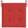 Cojines de silla de jardín 4 uds tela Oxford rojo 50x50x4 cm en Decoración | Comprar online en Foru.es