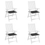 Cojines de silla de jardín 4 uds tela Oxford negro 50x50x4 cm en Decoración | Comprar online en Foru.es