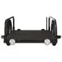 Remolque para bicicleta hierro negro 122x53x31 cm de vidaXL, Remolques para bicicletas - Ref: Foro24-94201, Precio: 69,72 €, ...