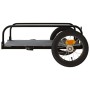 Remolque para bicicleta hierro negro 122x53x31 cm de vidaXL, Remolques para bicicletas - Ref: Foro24-94201, Precio: 71,08 €, ...