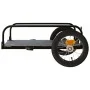 Remolque para bicicleta hierro negro 122x53x31 cm de vidaXL, Remolques para bicicletas - Ref: Foro24-94201, Precio: 69,72 €, ...