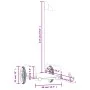 Remolque para bicicleta hierro negro 122x53x31 cm de vidaXL, Remolques para bicicletas - Ref: Foro24-94201, Precio: 69,72 €, ...