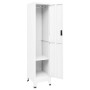 Taquilla de acero blanco 38x45x180 cm de vidaXL, Taquillas y armarios de almacenamiento - Ref: Foro24-339772, Precio: 161,31 ...