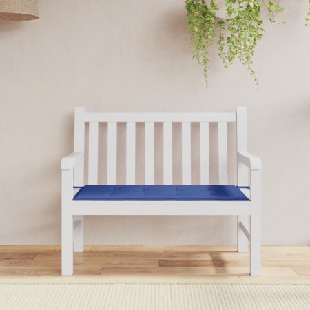 Cojín de banco de jardín tela Oxford azul 100x50x3 cm en Decoración | Comprar online en Foru.es