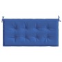 Cojín de banco de jardín tela Oxford azul 100x50x3 cm en Decoración | Comprar online en Foru.es