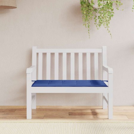 Cojín de banco de jardín tela Oxford azul 120x50x4 cm en Decoración | Comprar online en Foru.es
