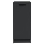 Aparador de madera contrachapada negro 30x30x70 cm de vidaXL, Aparadores - Ref: Foro24-811136, Precio: 74,11 €, Descuento: %