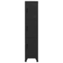Taquilla de acero negro 38x45x180 cm de vidaXL, Taquillas y armarios de almacenamiento - Ref: Foro24-339782, Precio: 179,91 €...