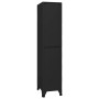 Taquilla de acero negro 38x45x180 cm de vidaXL, Taquillas y armarios de almacenamiento - Ref: Foro24-339782, Precio: 179,91 €...