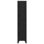 Taquilla de acero negro 38x45x180 cm de vidaXL, Taquillas y armarios de almacenamiento - Ref: Foro24-339786, Precio: 194,46 €...