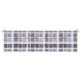 Cojín de banco de jardín tela Oxford a cuadros gris 180x50x4 cm en Decoración | Comprar online en Foru.es