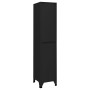 Taquilla de acero negro 38x40x180 cm de vidaXL, Taquillas y armarios de almacenamiento - Ref: Foro24-339790, Precio: 186,09 €...