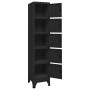 Taquilla de acero negro 38x40x180 cm de vidaXL, Taquillas y armarios de almacenamiento - Ref: Foro24-339790, Precio: 186,09 €...